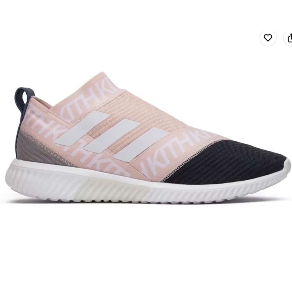 adidas Nemeziz Tango KITH Pink Black White Gray Slip-On Men's Sneaker size 10.5